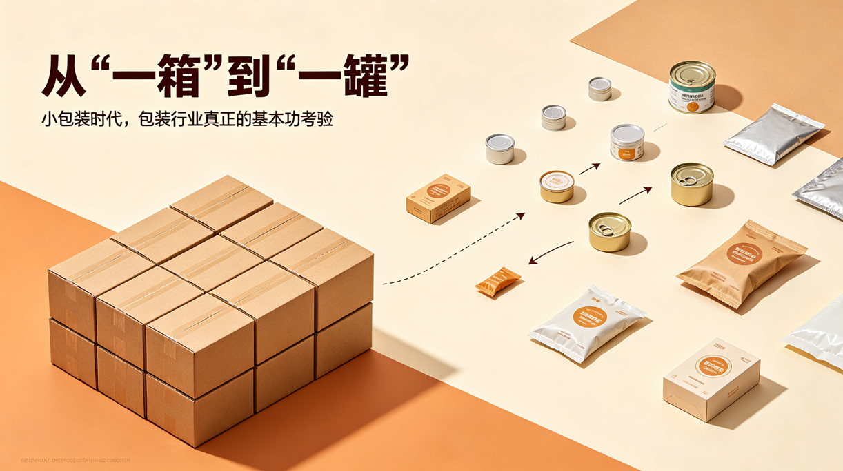 从“一箱”到“一罐”:小包装时代,包装行业真正的基本功考验